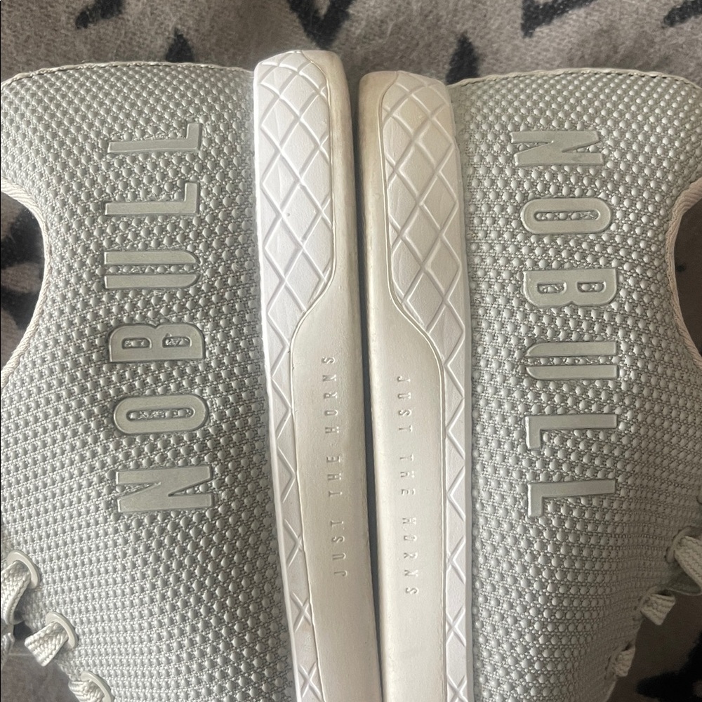 NOBULL Light Gray Knit Trainer Sneakers - Picture 6 of 10